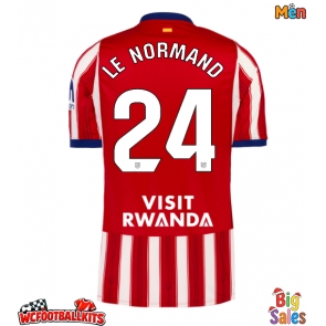 Atletico Madrid Robin Le Normand #24 Replica Home Stadium Shirt 2026-27 Short Sleeve